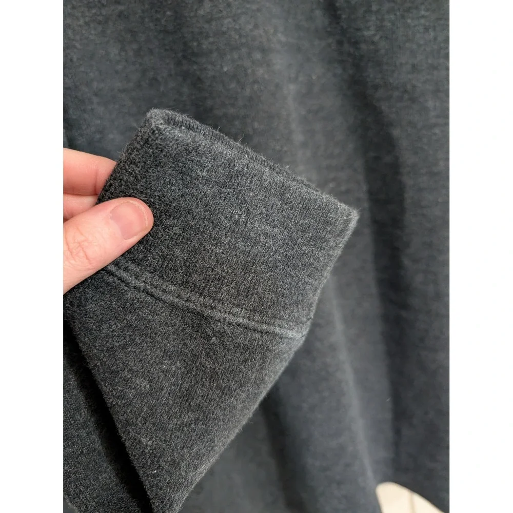 Polo Ralph Lauren‎ Charcoal Quarter Zip Cotton Pullover Men's 2XLT